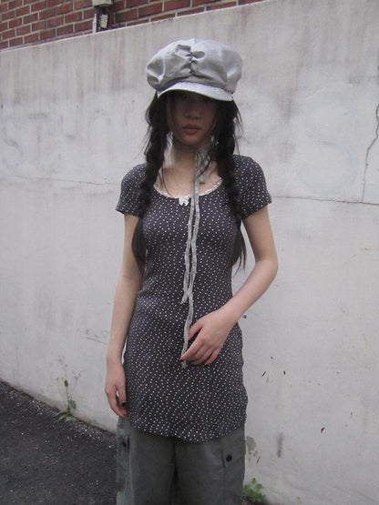 Updateang project Layered Floral Print T Shirt With Nature Inspired Sleeves