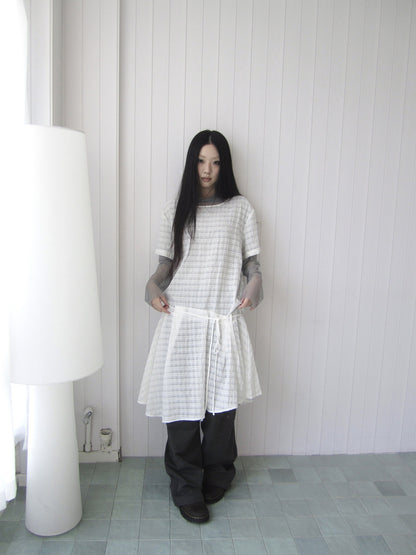 ang_project_Layered_Sheer_Irregular_Hem_Waist_Tie_Short_Sleeve_Women&