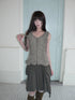 ang_project_Lettuce_Hem_Ruched_Tie_Double_Zipper_V-neck_Cropped_Slim_Fit_Women&
