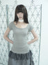 ang_project_Light_Gray_Solid_Stretch_Slim_U_Neck_Women&