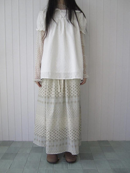 ang project Patchwork Polka Dot Floral Check Women&