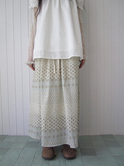 ang project Patchwork Polka Dot Floral Check Women&