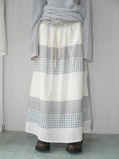 ang project Patchwork Polka Dot Floral Check Women&