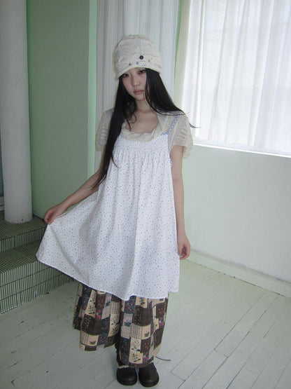 ang project Plaid Patchwork Floral Layered Loose Women&