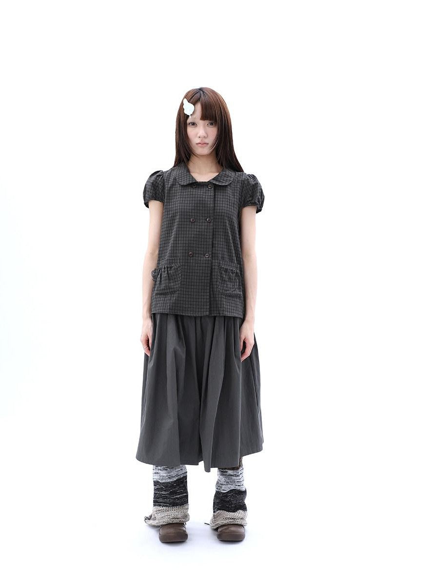 ang project Pleated Functional Wide Leg Women&