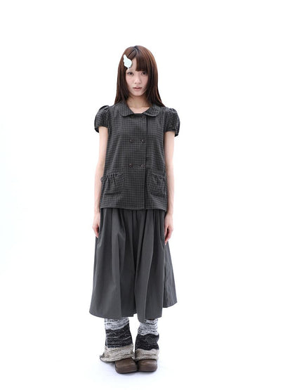 ang project Pleated Functional Wide Leg Women&