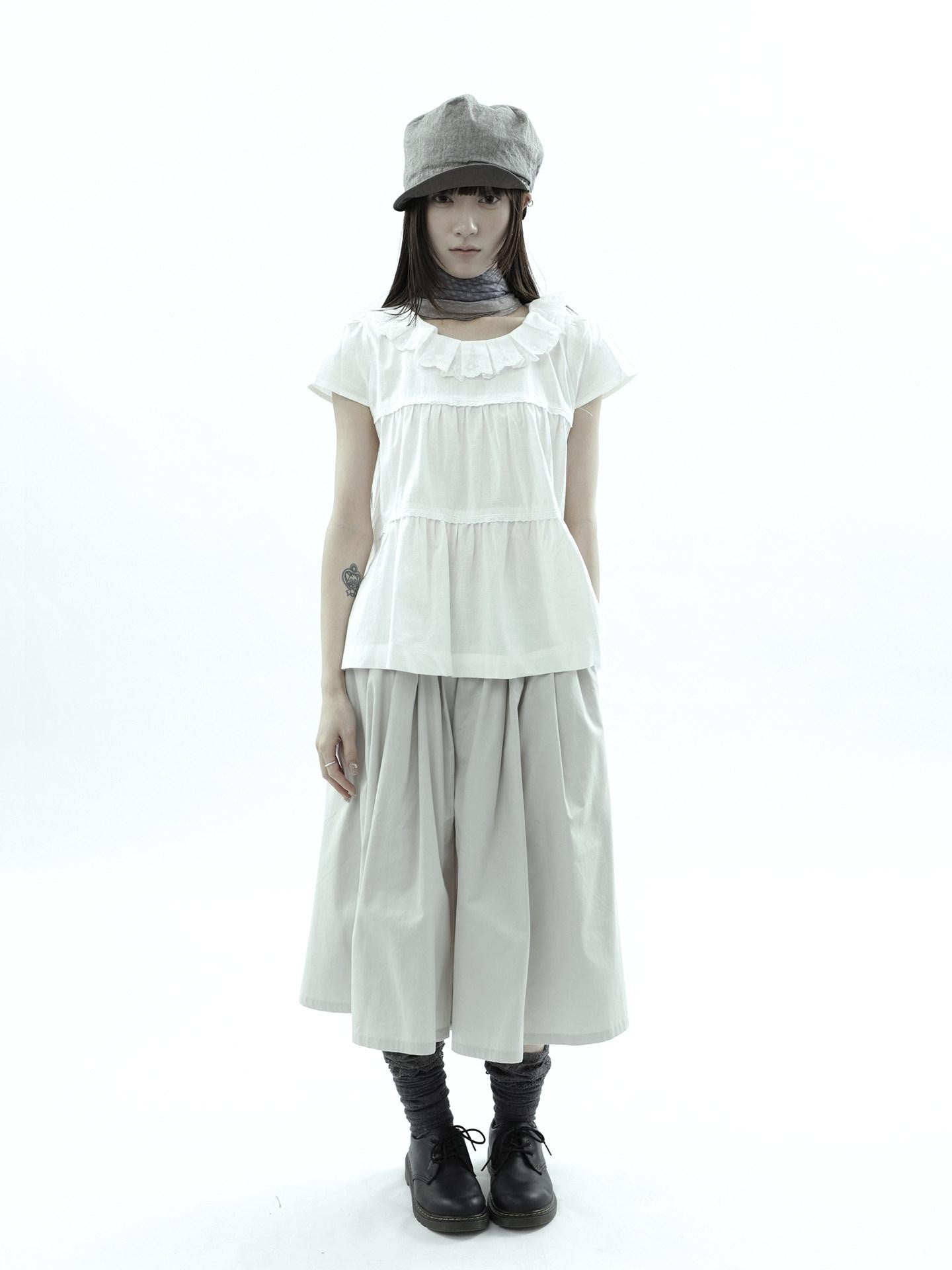 ang project Pleated Functional Wide Leg Women&