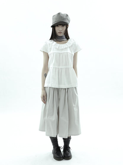 ang project Pleated Functional Wide Leg Women&