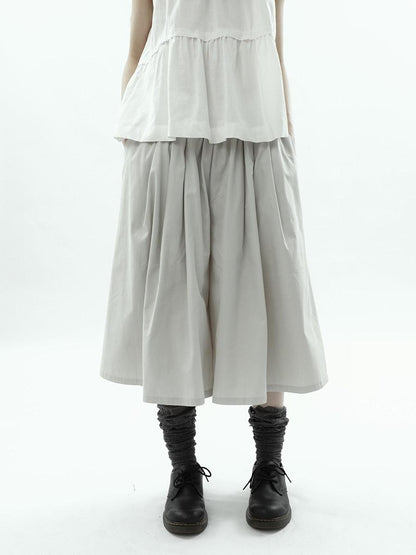 ang project Pleated Functional Wide Leg Women&