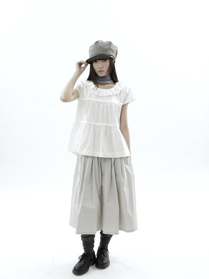 ang project Pleated Functional Wide Leg Women&