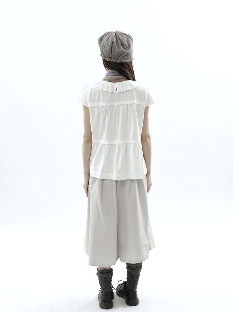 ang project Pleated Functional Wide Leg Women&