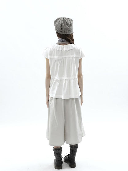 ang project Pleated Functional Wide Leg Women&