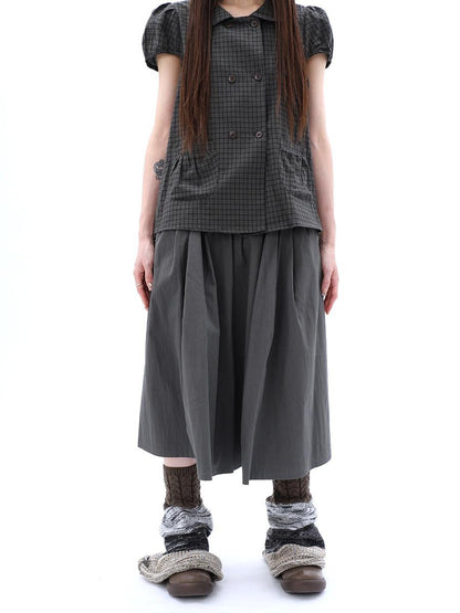 ang project Pleated Functional Wide Leg Women&