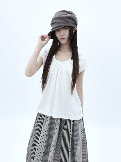 ang_project_Pleated_Halter_Tie_U_Neck_Women&