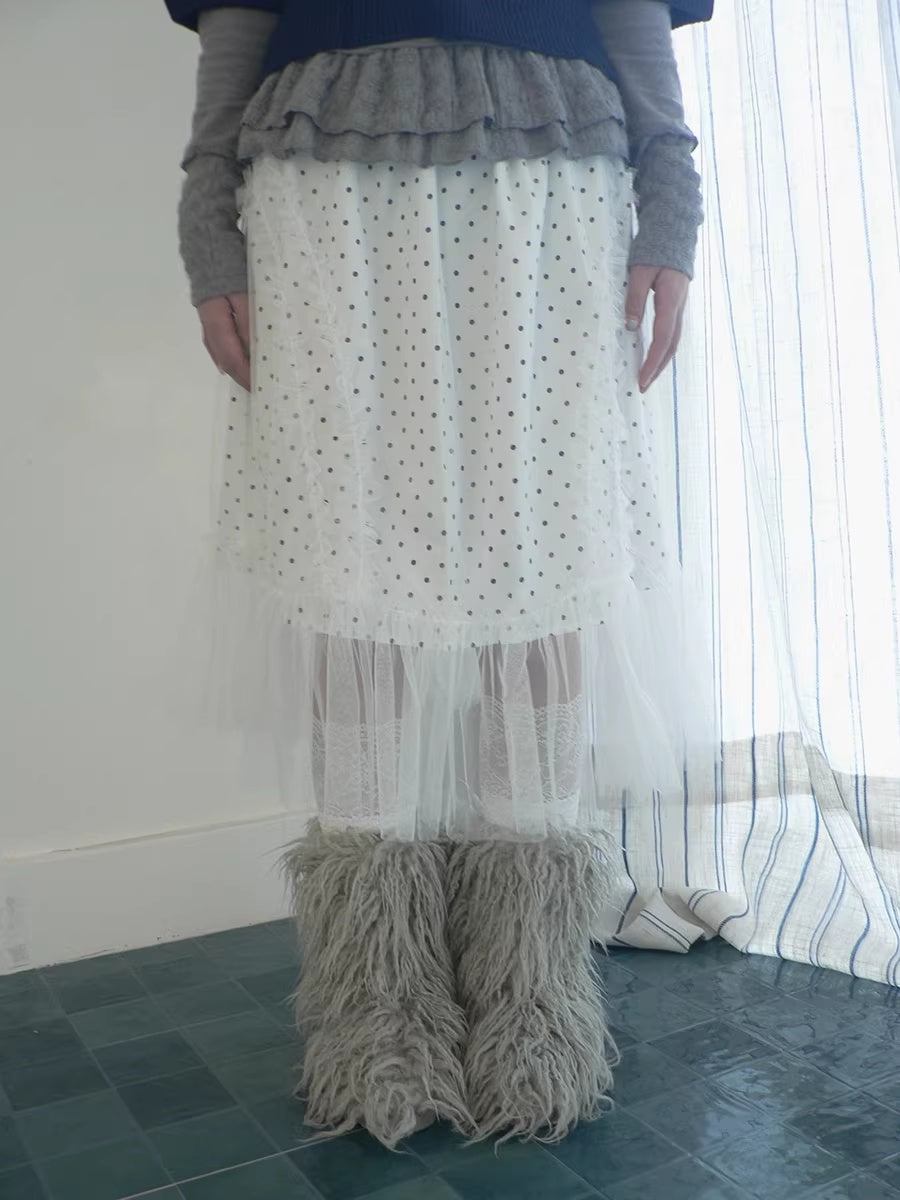 ang_project_Pleated_Korean_Aline_Elastic_Waist_White_Girls_Ladies_Midi_Skirt_MISSTT