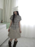 ang_project_Pocket_Patchwork_Plaid_Waist_Cinched_Polo_Collar_Women&
