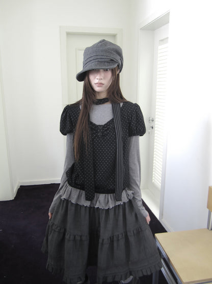 ang_project_Polka_Dot_Knit_Colorblock_Two_Piece_Women&