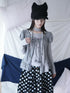 ang_project_Polka_Dot_Ruffle_Tie_Puff_Sleeve_Round_Neck_Women&