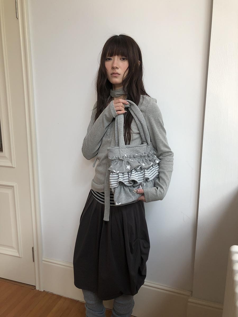 ang project Polka Dot Star Print Korean Style Women&