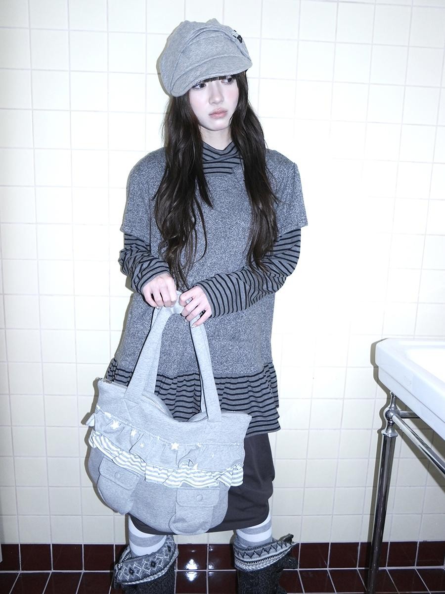 ang project Polka Dot Star Print Korean Style Women&