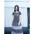 ang_project_Printed_Faux_Two_Piece_Colorblock_Halter_Tie_Slim_Short_Sleeve_Women&