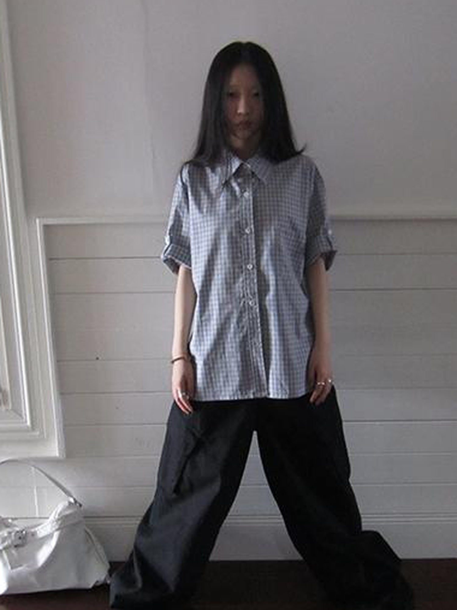 ang project Project 5 6 Summer Casual Plaid Short Sleeve Shirt