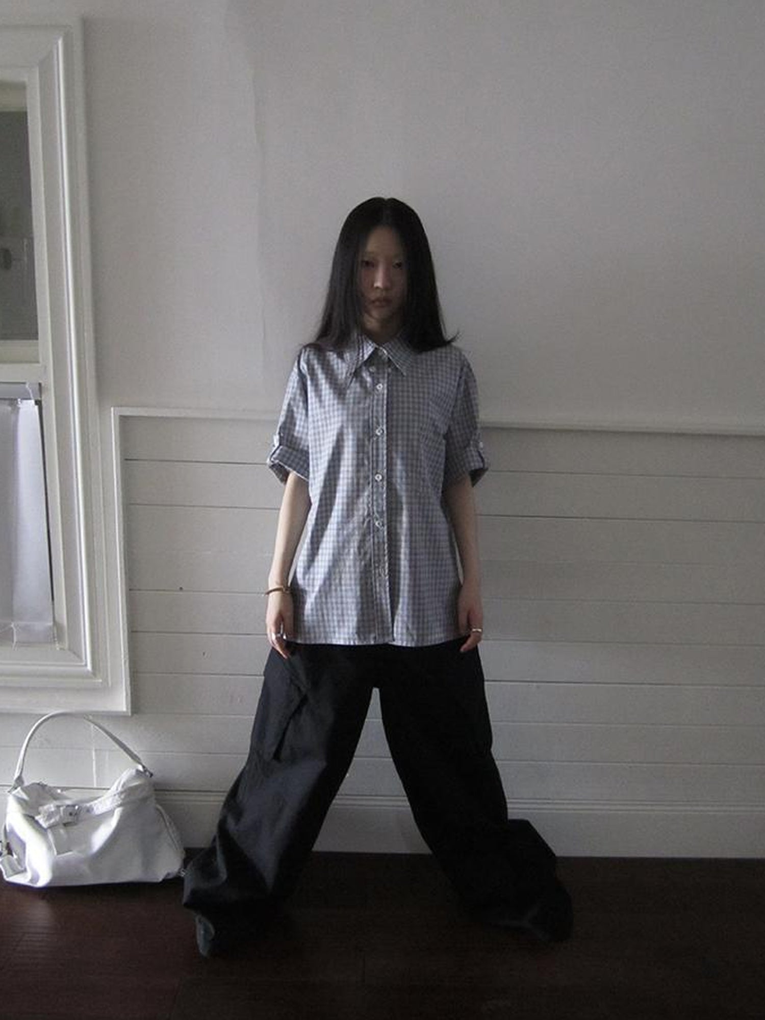 ang project Project 5 6 Summer Casual Plaid Short Sleeve Shirt