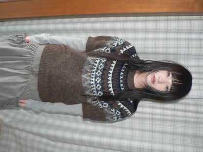 ang_project_Retro_Fair_Isle_Jacquard_Round_Neck_Knit_Women&