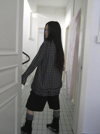 Retro High Waisted Cargo Capri Pants With Oversized Pockets