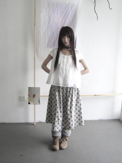 ang project Retro Polka Dot Print Women&