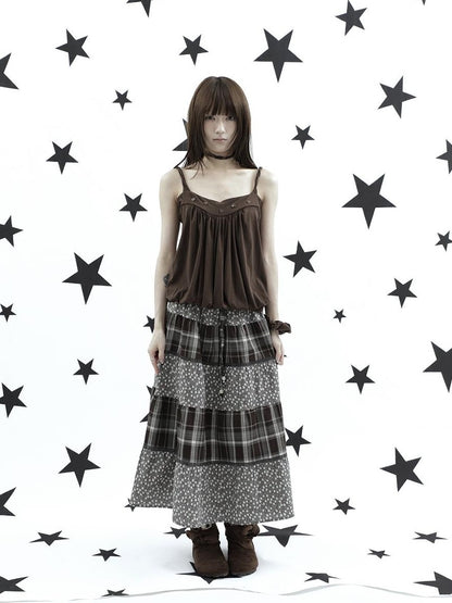 ang project Ruched Button Solid Color Women&