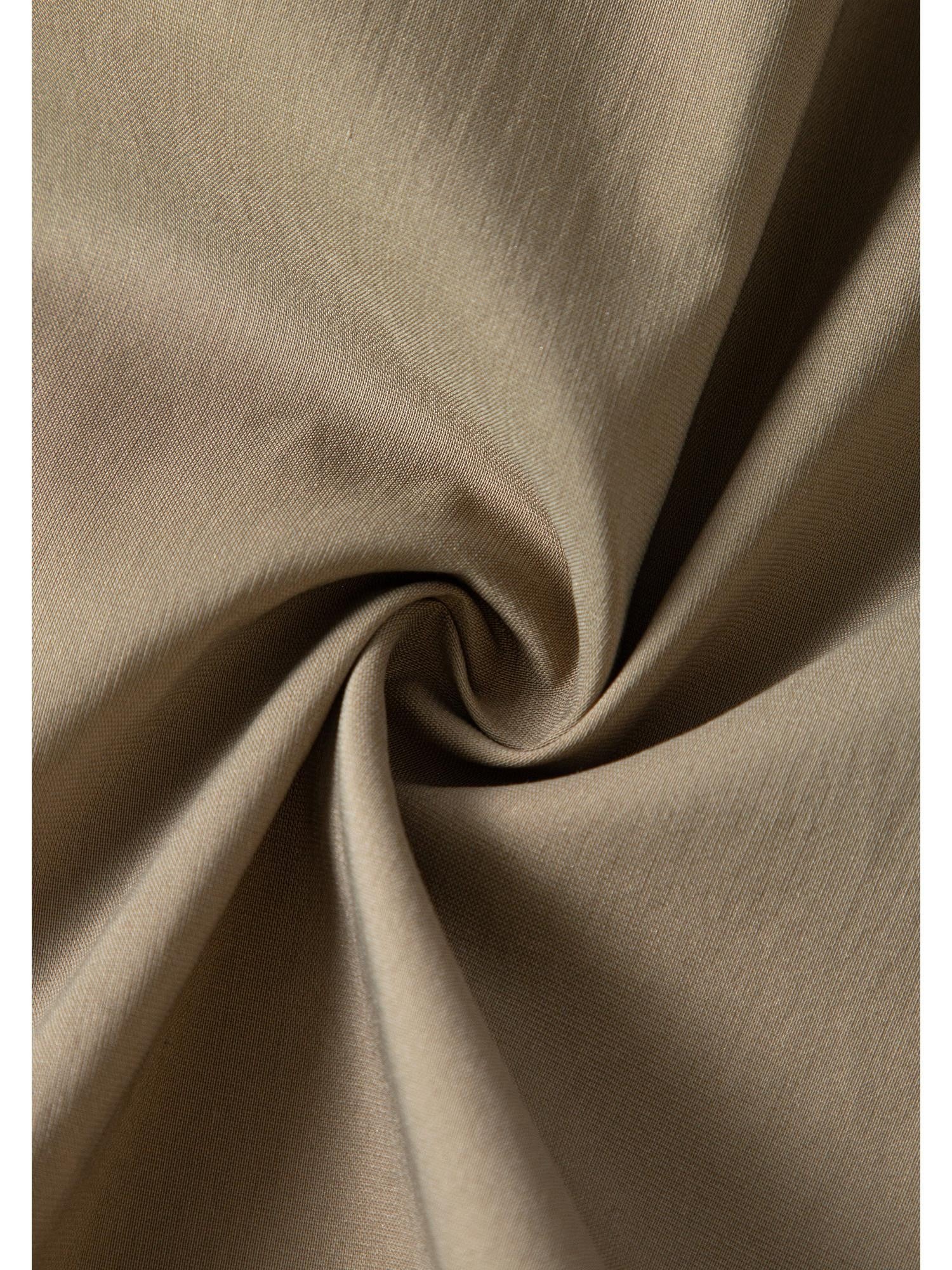 ang project Sage Green Striped Layered Drape Neck Women&
