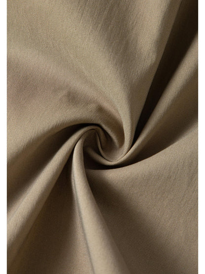 ang project Sage Green Striped Layered Drape Neck Women&