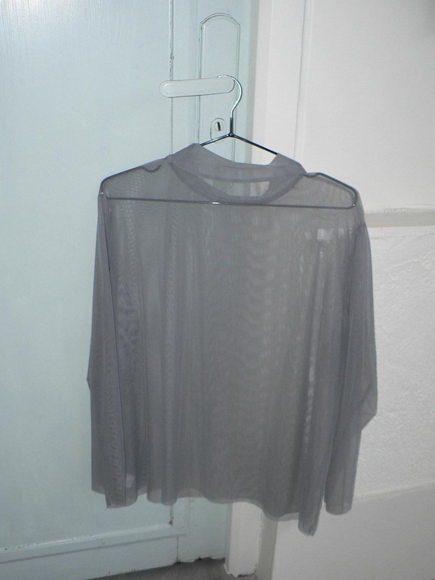 ang project Sheer Star Polka Dot Layered Women&