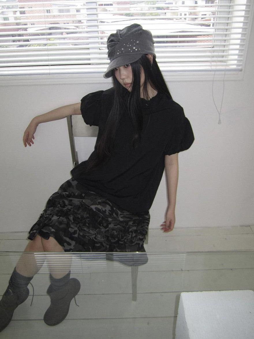 ang project Solid Drawstring Half Zip Stand Collar Women&