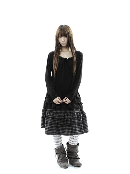 ang project Star Embroidered Lace Mesh Splice Tie Women&
