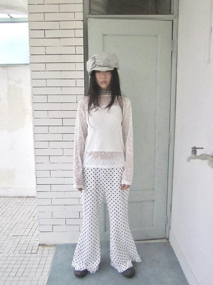 Updateang project Star Sheer Layering Tee Summer Lightweight Long Sleeve Top