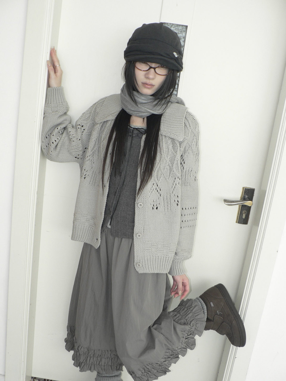 ang_project_Striped_Handmade_Pleated_Wide_Brim_Vintage_Women&