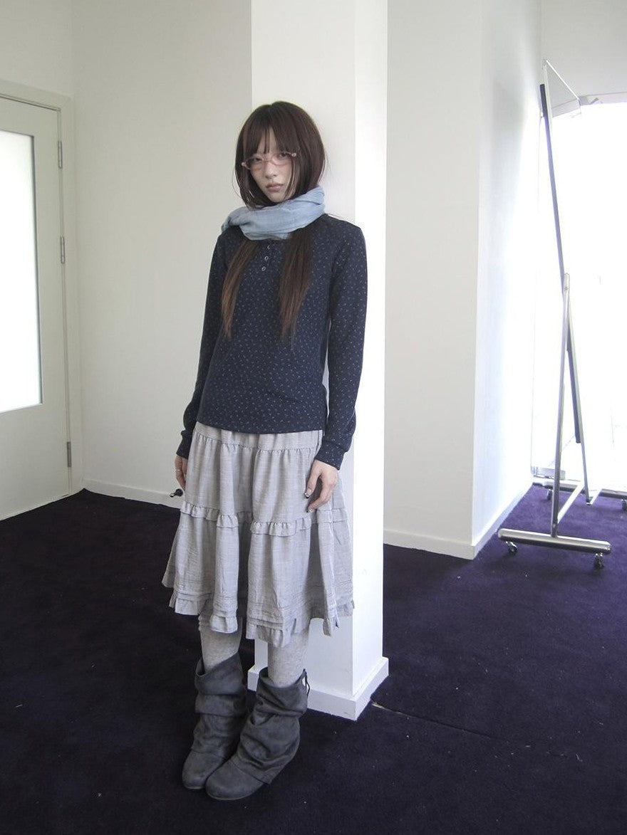 ang project Striped Hollow Out Lightweight Raw Edge Women&