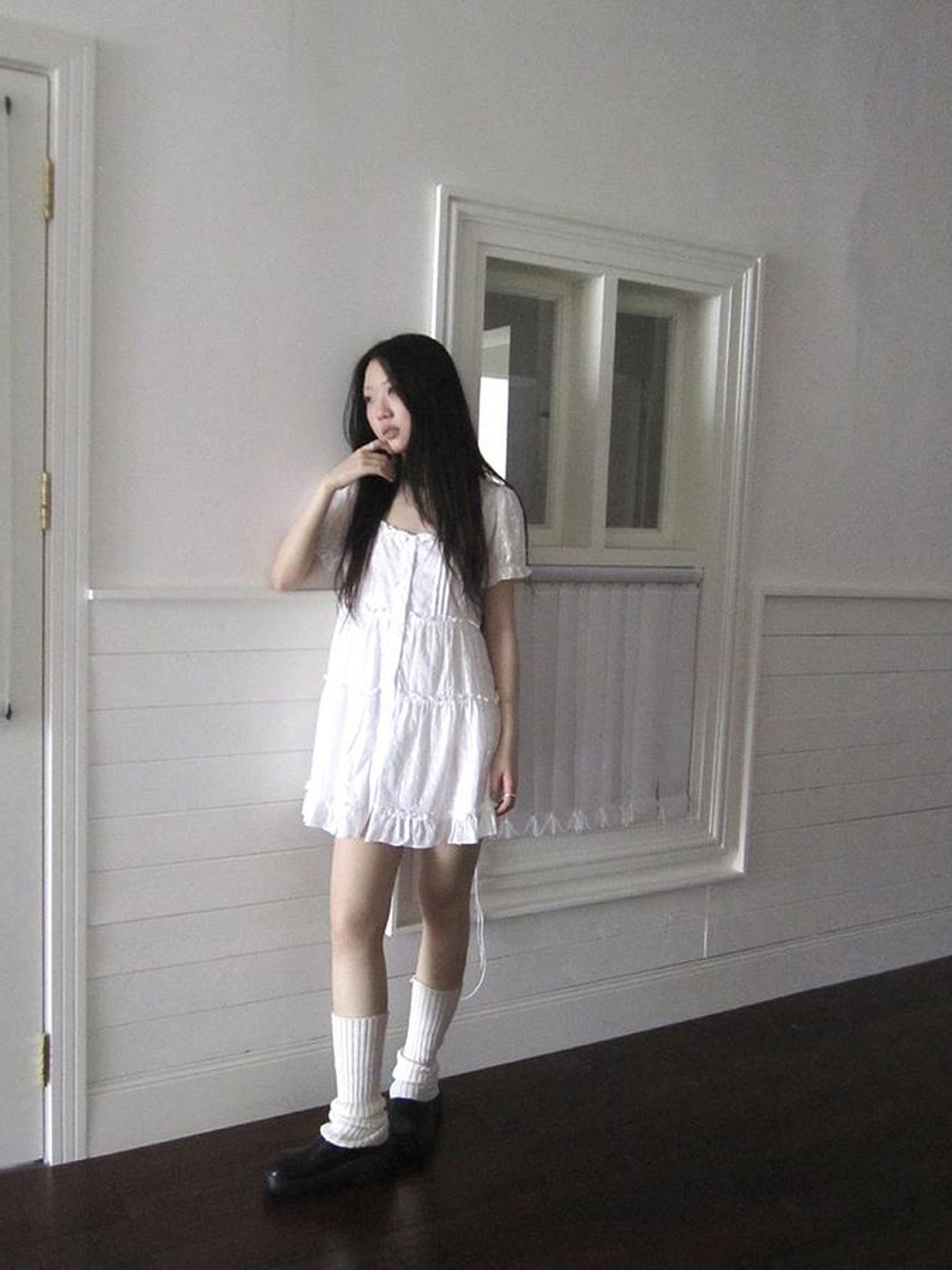 ang project Summer Ballet Sleeve Cotton Top