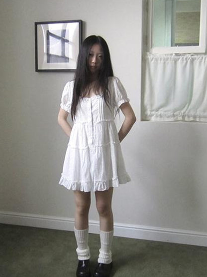 ang project Summer Ballet Sleeve Cotton Top