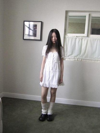 ang project Summer Ballet Sleeve Cotton Top