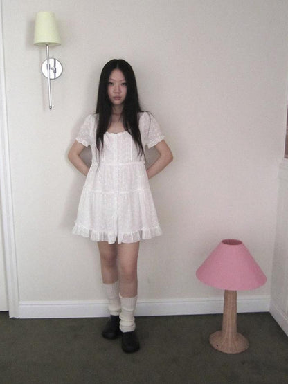ang project Summer Ballet Sleeve Cotton Top