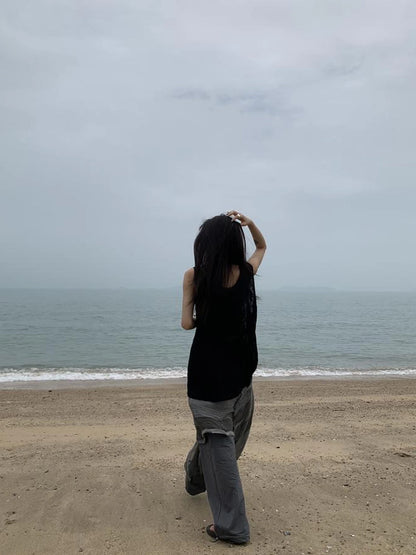 Summer Stripe Layered Slip Skirt