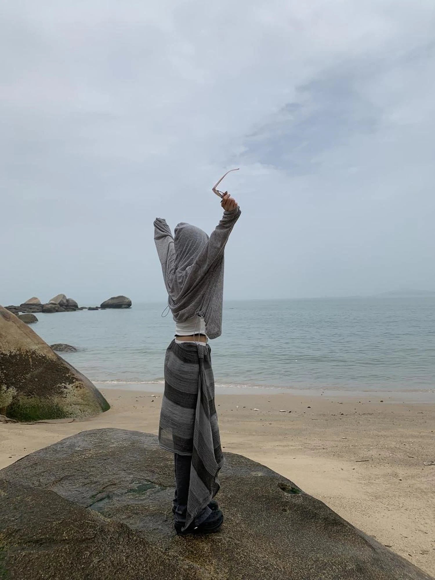 Summer Stripe Layered Slip Skirt