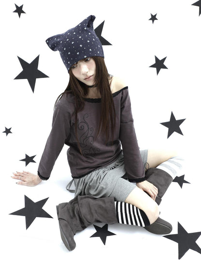 ang project Vine Print Lace Splice Convertible Women&