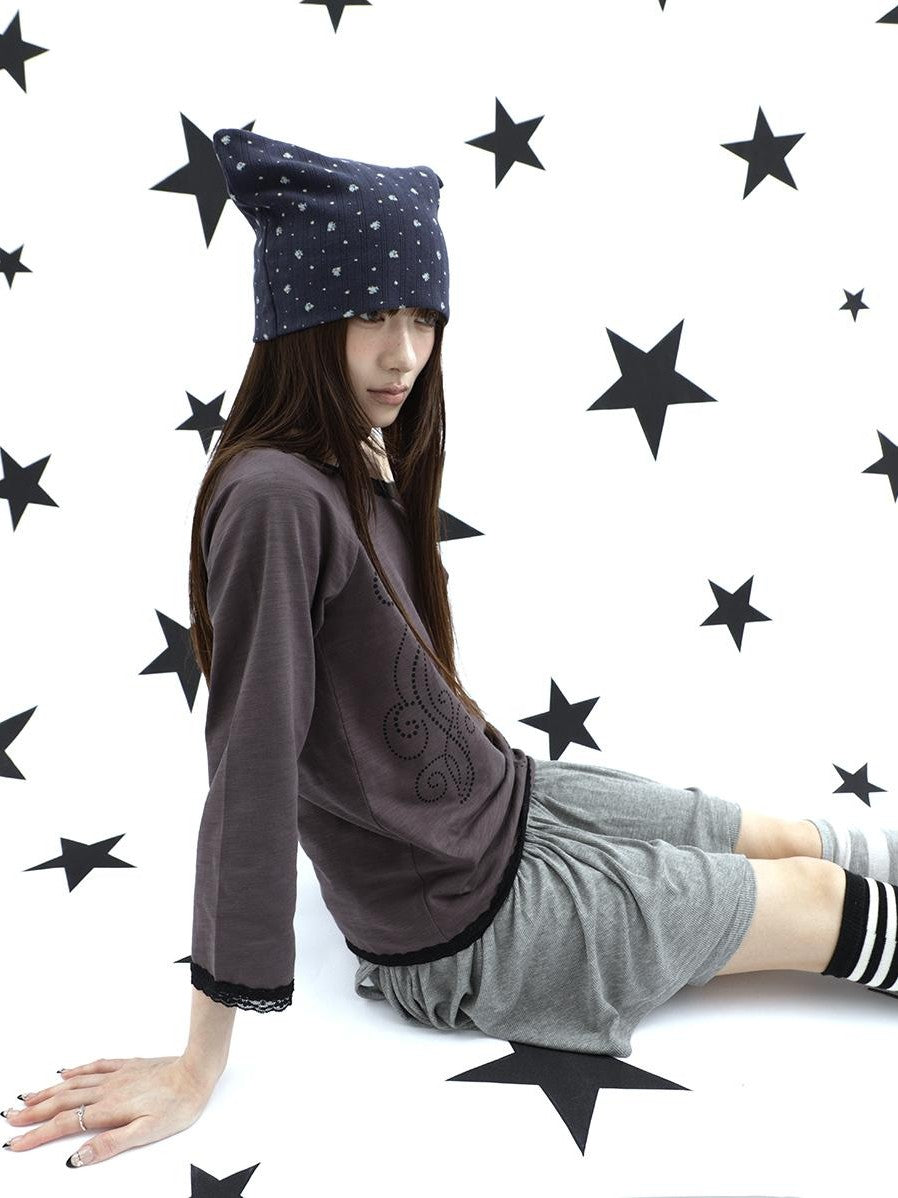 ang project Vine Print Lace Splice Convertible Women&
