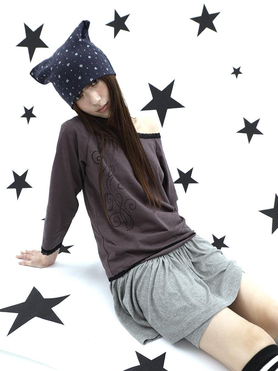 ang project Vine Print Lace Splice Convertible Women&