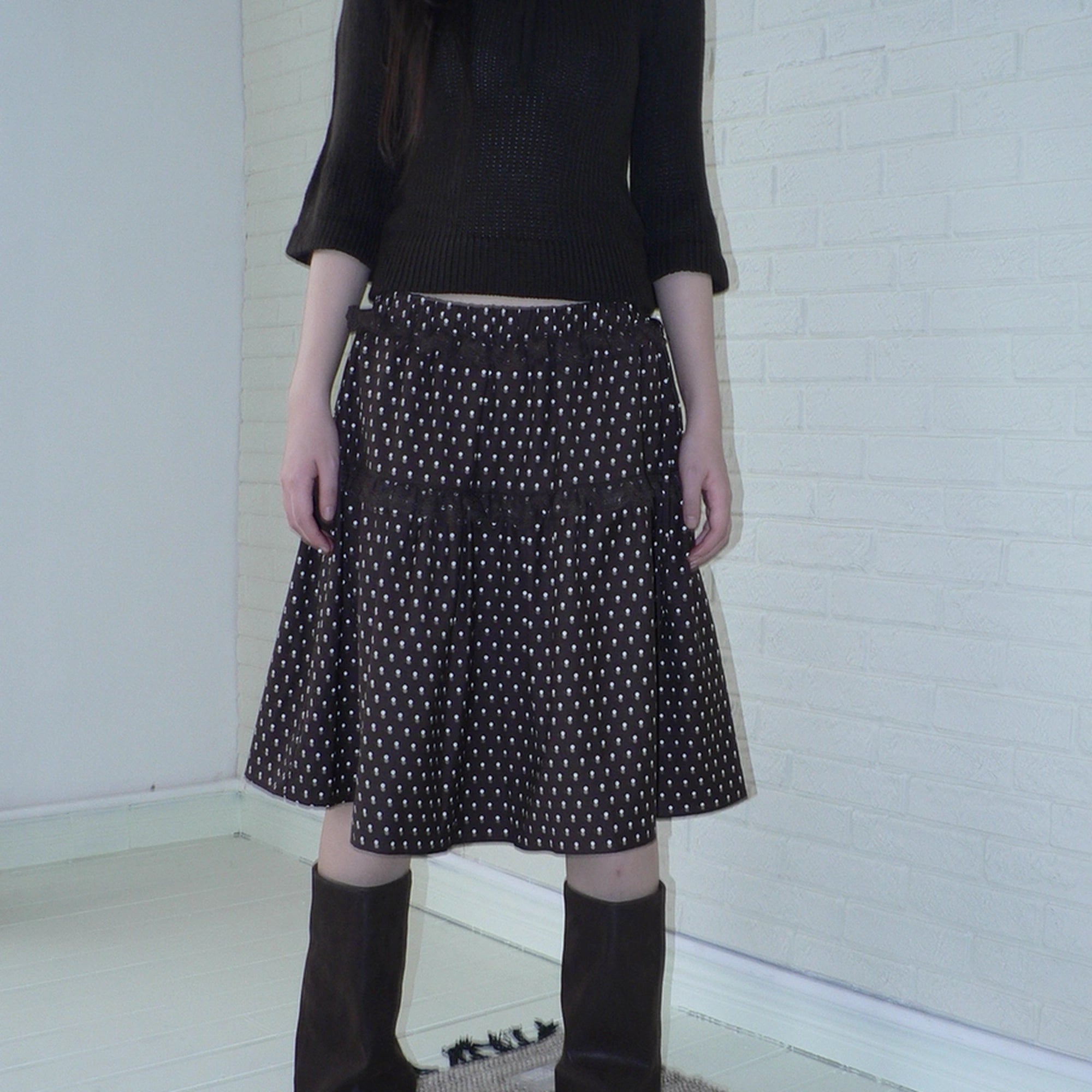 ang_project_Vintage_Dot_Print_A_Line_Skirt_With_Lace_Trim_MISSTT