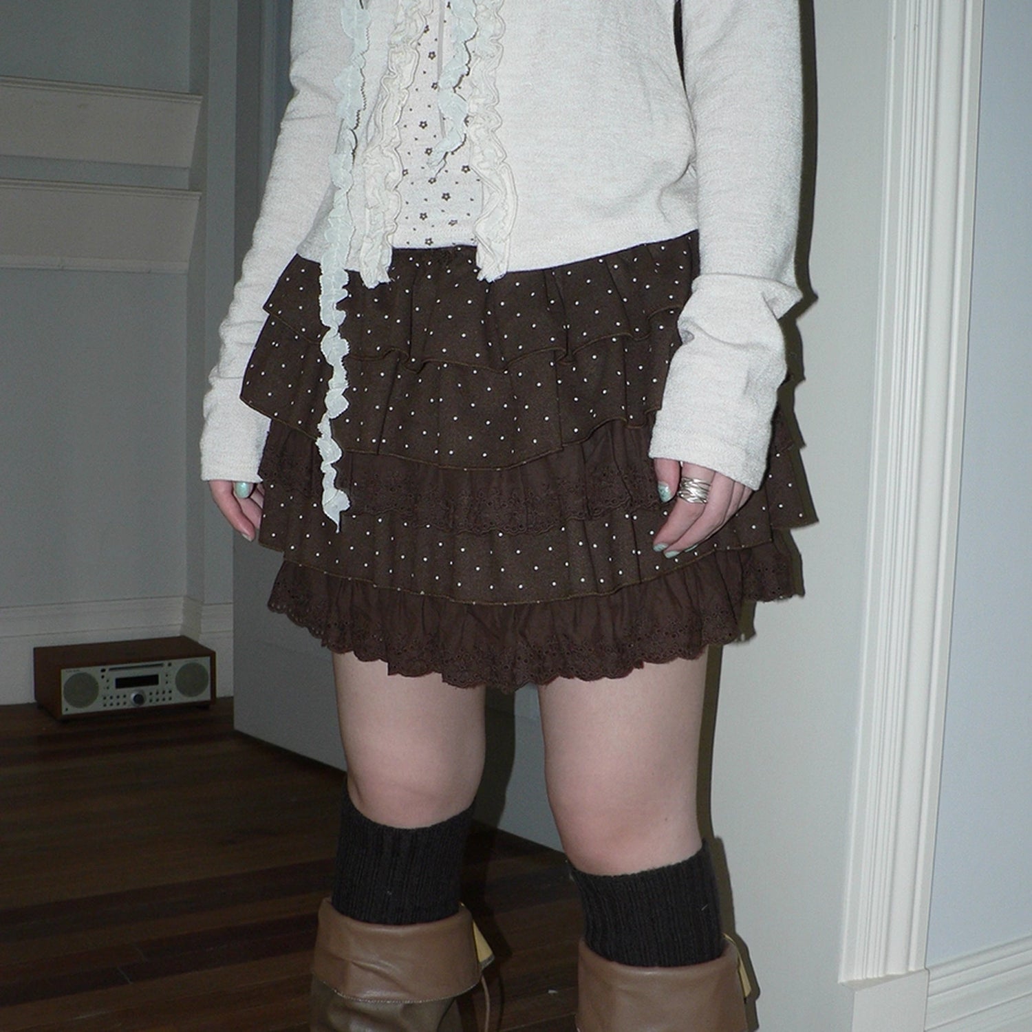 ang_project_Vintage_Dot_Print_Lace_Trim_Tiered_Mini_Skirt_MISSTT